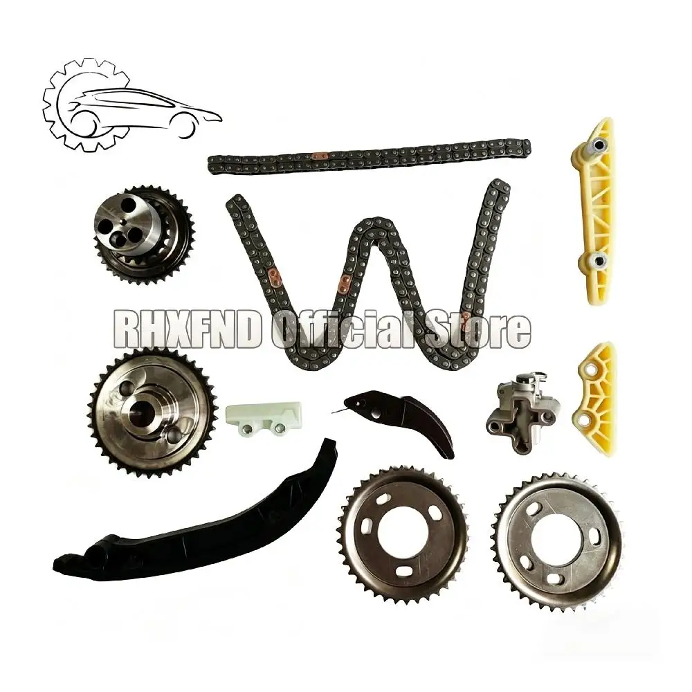 

12pcs BK3Q6268BA BK3Q-6K254-AB V348 2.2L 3.2 Timing Chain Kit For Ford Ranger For Mazda BT50 Ford Transit For Peugeot Boxer 2.2L