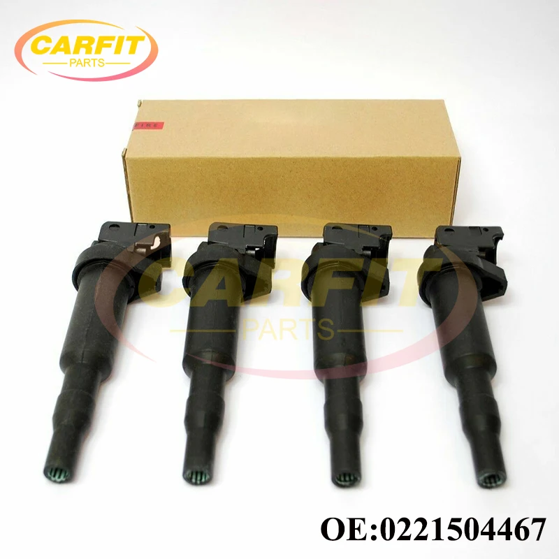 High Quality OEM 0221504467 Ignition Coil For BMW 1-7 X1 X3 X4 X5 X6 Z3 Z4 SERIES MINI CITROEN PEUGEOT ROLLS-ROYCE Car Parts