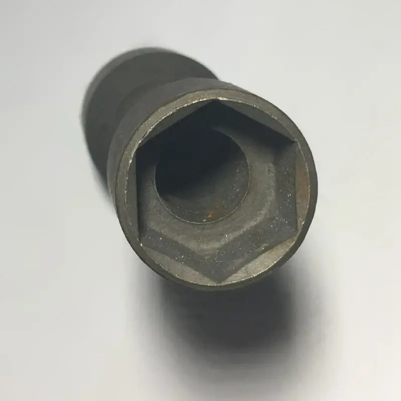 Doppel end werkzeug buchse Sechs kant schlüssel kasten Zündkerze Reparatur 19mm 21mm grau