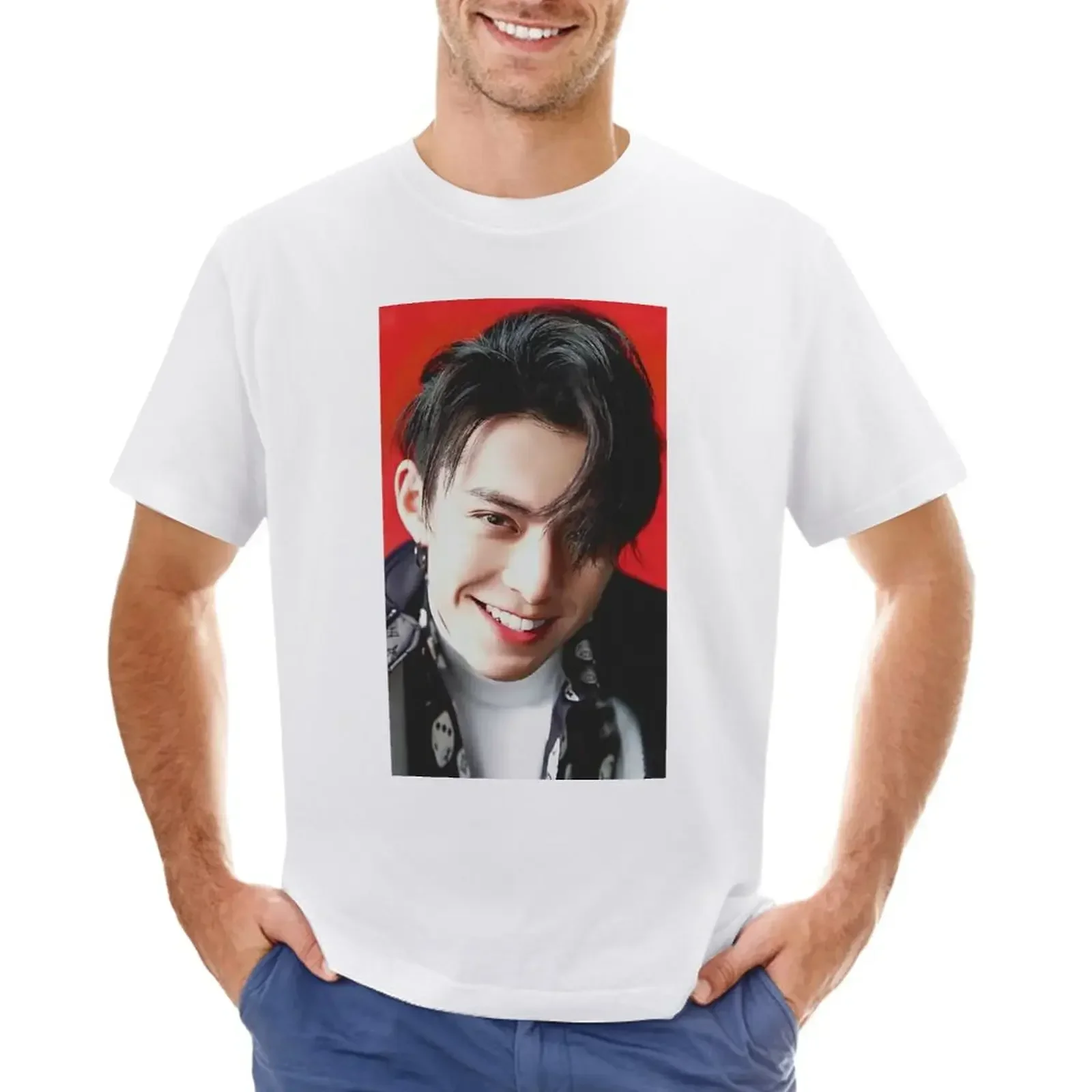 Dylan Wang Meteor Garden T-Shirt shirts graphic tees summer top for a boy black t shirts for men new arrival heavyweight fashion