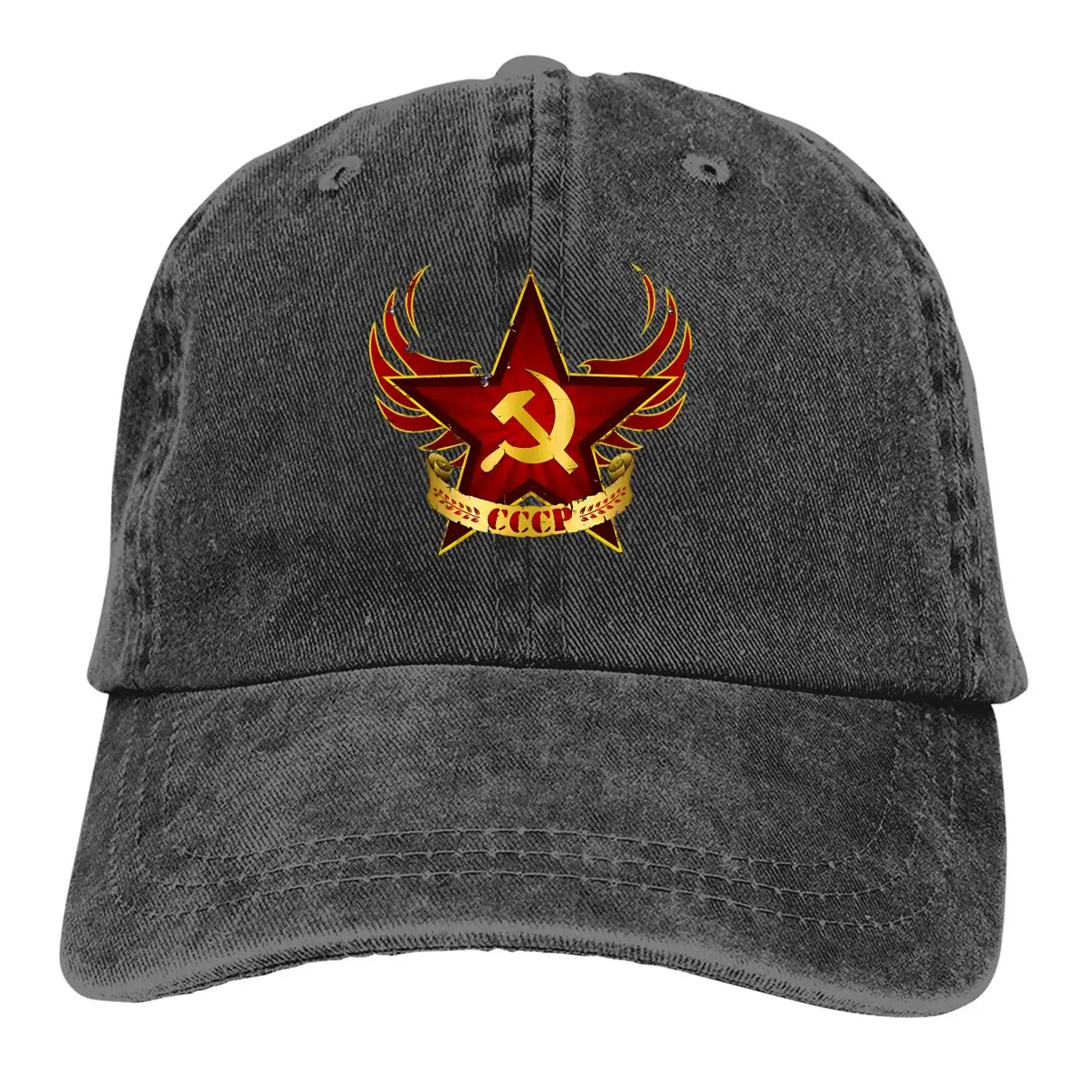 

CCCP Army Star Baseball Cap Men Hats Women Visor Protection Snapback Russian USSR CCCP Caps