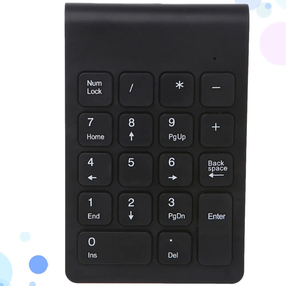 

Portable USB Numeric Keyboard Mini Keypad Comfortable Keys Durable Design for Computer Notebook Laptop Travel Black