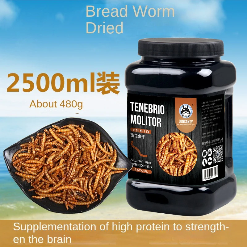 

hamster food bread worm dried yellow meal worm myrna myna snacks hedgehog feed dragon fish rutin hedgehog parrot bird