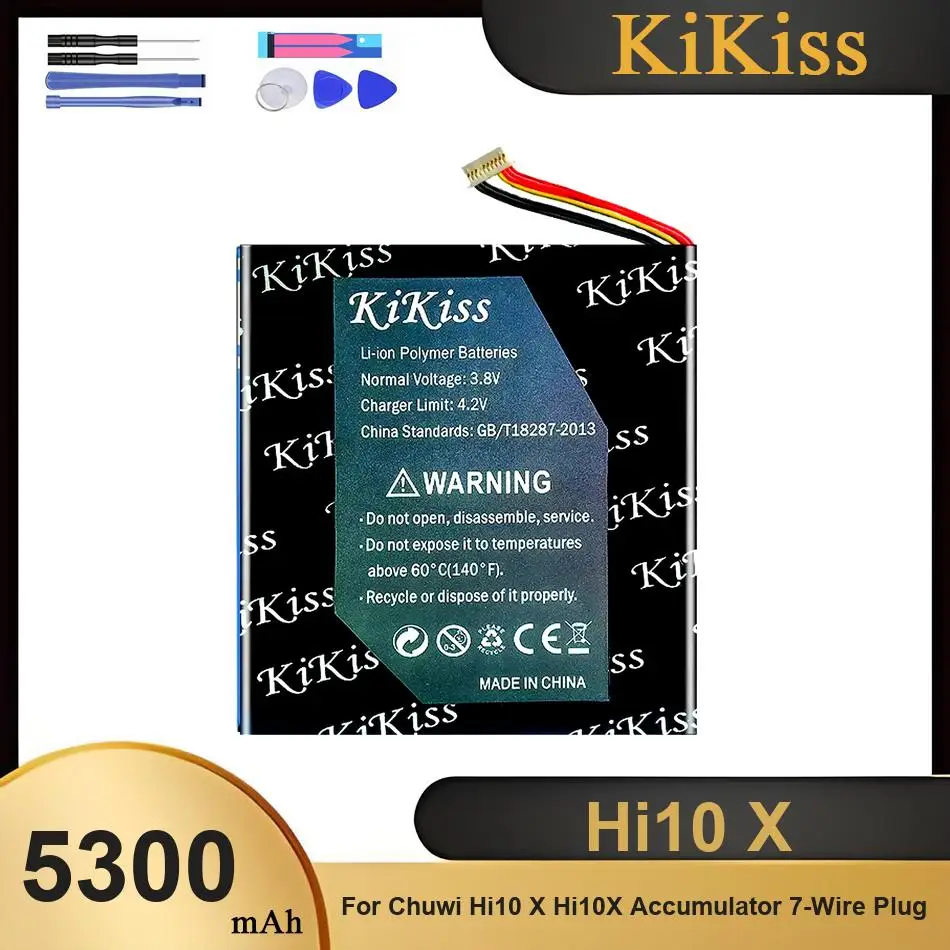 

Аккумулятор для ноутбука Hi10 X для планшетного ПК Chuwi Hi10 X Hi10X, 7-контактный разъем, литий-ионные полимерные батареи + инструменты