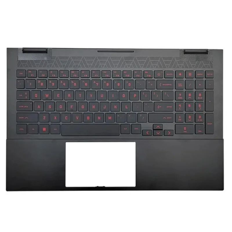 For HP OMEN 6 15-EK 15-EN TPN-Q236 TPN-Q238 laptop RGB backlit keyboard palmrest upper cover replacement NEW Top Case Keyboard