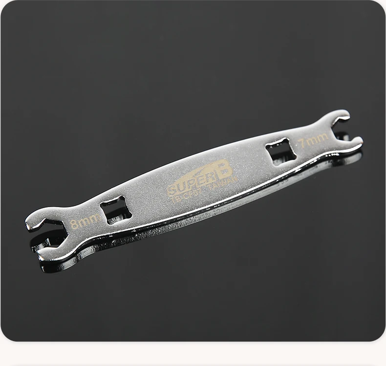 Super B Fahrradreparaturwerkzeug, doppelseitiger Schraubenschlüssel, 7/8 mm Schraubenschlüssel für Schrauben auf hydraulischem Bremssystem, Fahrradwartungswerkzeuge – Detail 8