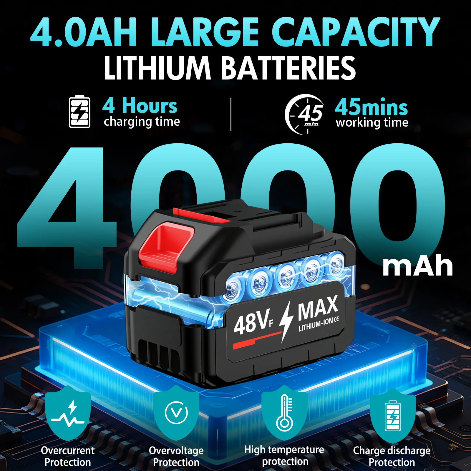 غسالة الضغط اللاسلكية المحمولة 21 فولت 970PSI عالية الضغط يده غسيل السيارات مدفع المياه 6 في 1 فوهة 4.0Ah بطارية لفناء السيارة