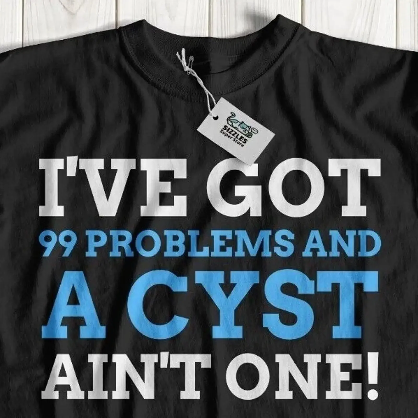 Funny Cyst Removal Surgery T Shirt endometriosis PCOS Ovarian s vintage Washed homme Top For Everyday Wear fashion graphic