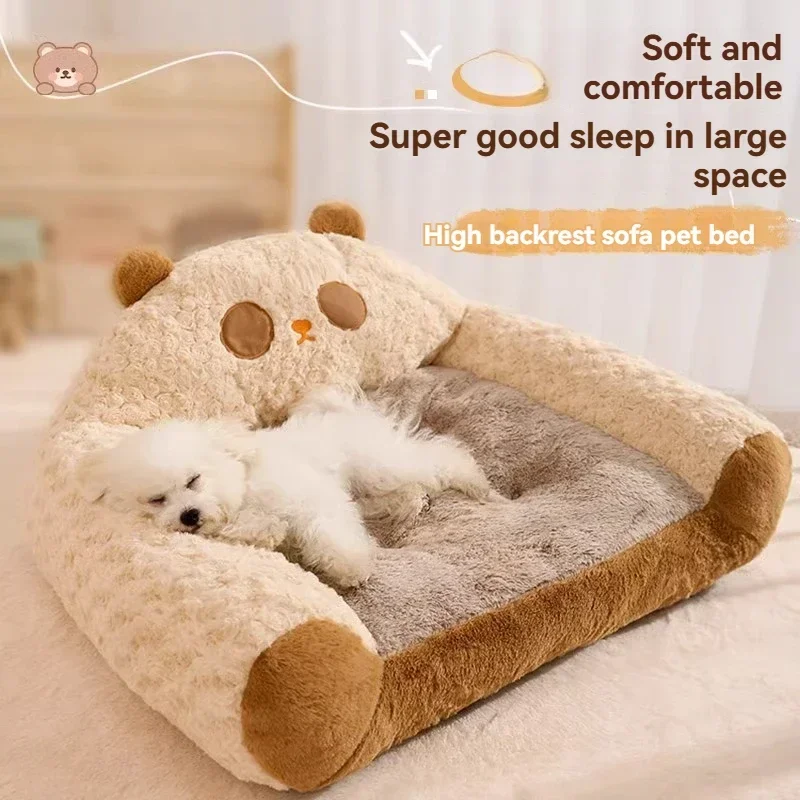 Winter Warm Dog Cat Bed Dog Sleeping Nest Pet Sofa Bed Winter Sleeping Mat for Dogs and Cats