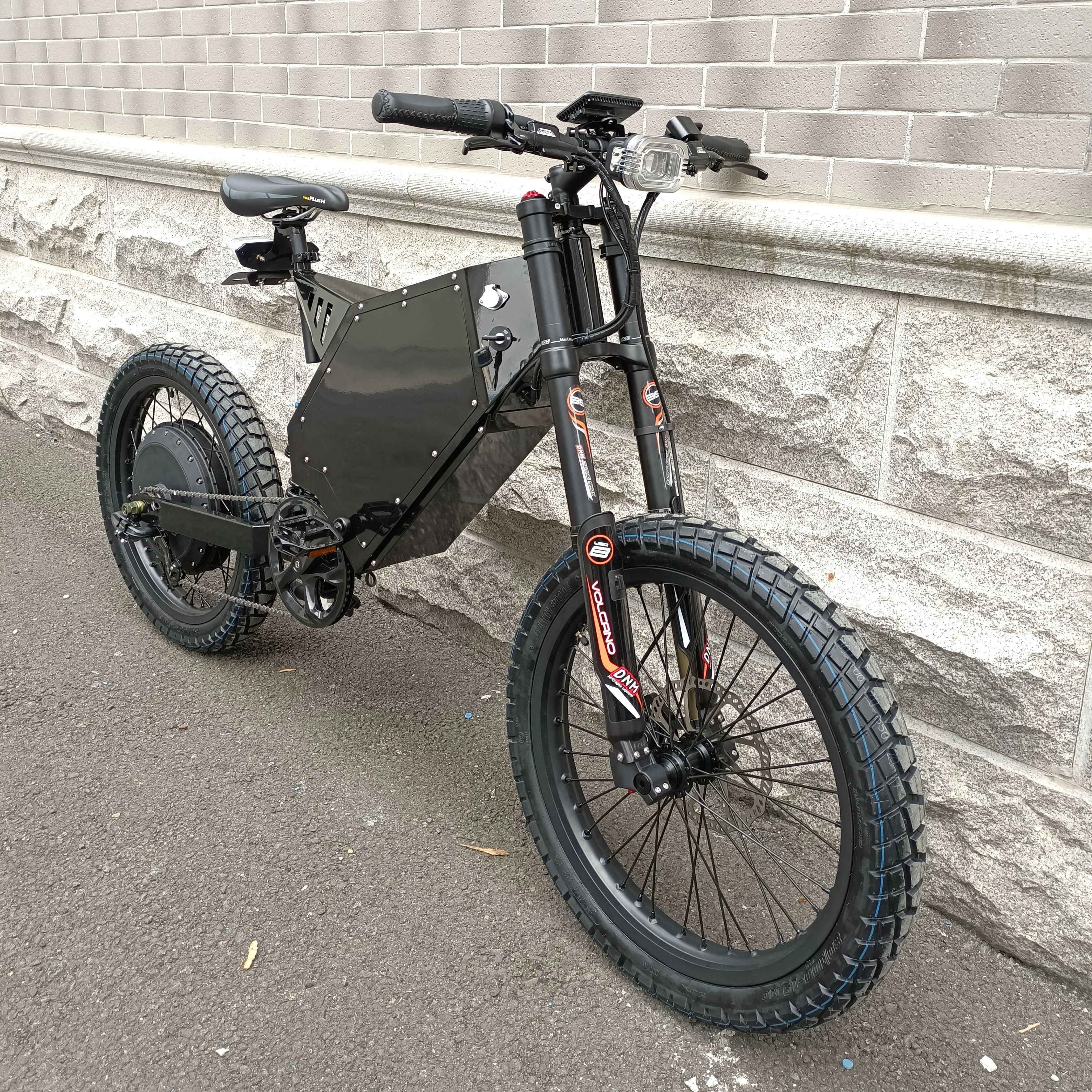 Stealth Bomber Adult Daily Riding Ebike 72V 15000 Ebike in Stocks Electric Bike One-start Key Urban & Off Road Use