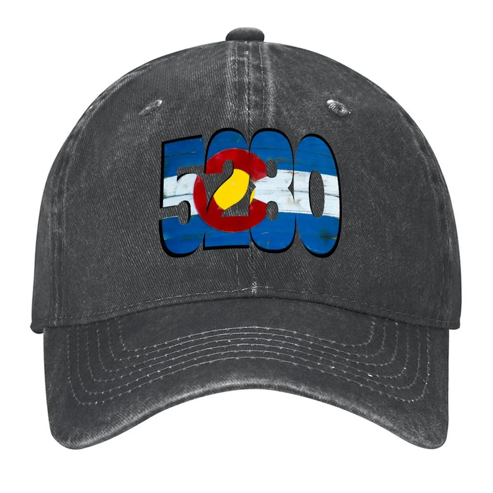 

5280 Colorado flag Baseball Cap Fashion Beach Designer Hat Luxury Man Hat Golf Cap Ladies Men's