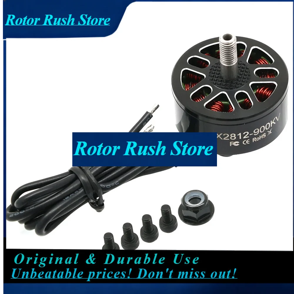 RoRuSPoweRelax 4pcs A2807 KV1300 6S/ 1500KV 5S/ 1700KV 4S Brushless CW Motor For 7inch Long Range FPV Freestyle Drone Accessorie