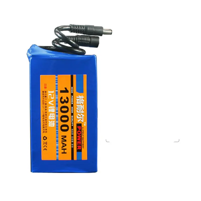 Rechargeable Lithium Battery 12V 13000mah 10A for Outdoor Audio Power Supply