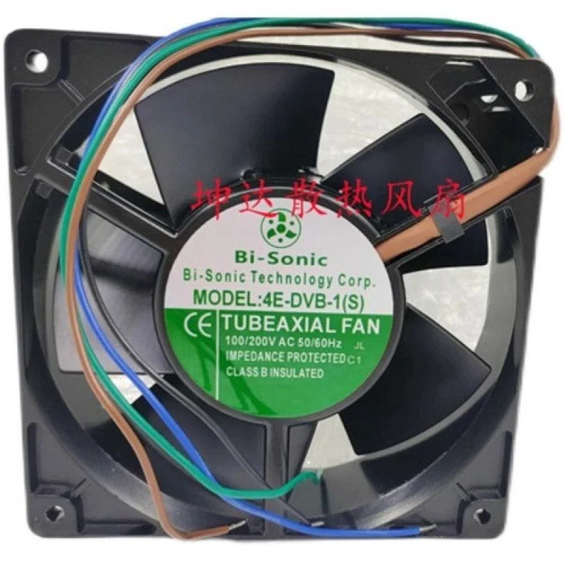 C  for   Bi-Sonic 4E-DVB-1(S) 100-200V AC 4-Wire Axial Dual Voltage Cooling Fan