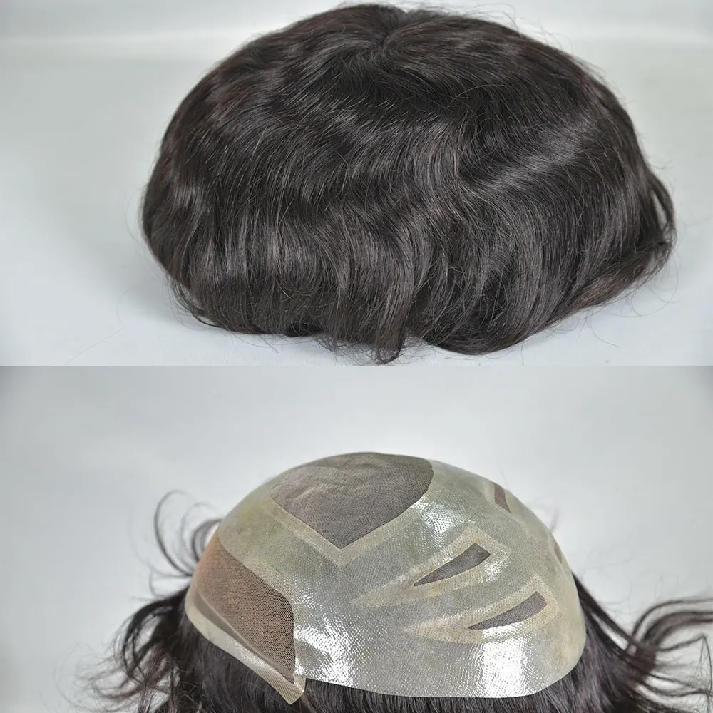 Versalite 100% Human Hair Toupee For Men