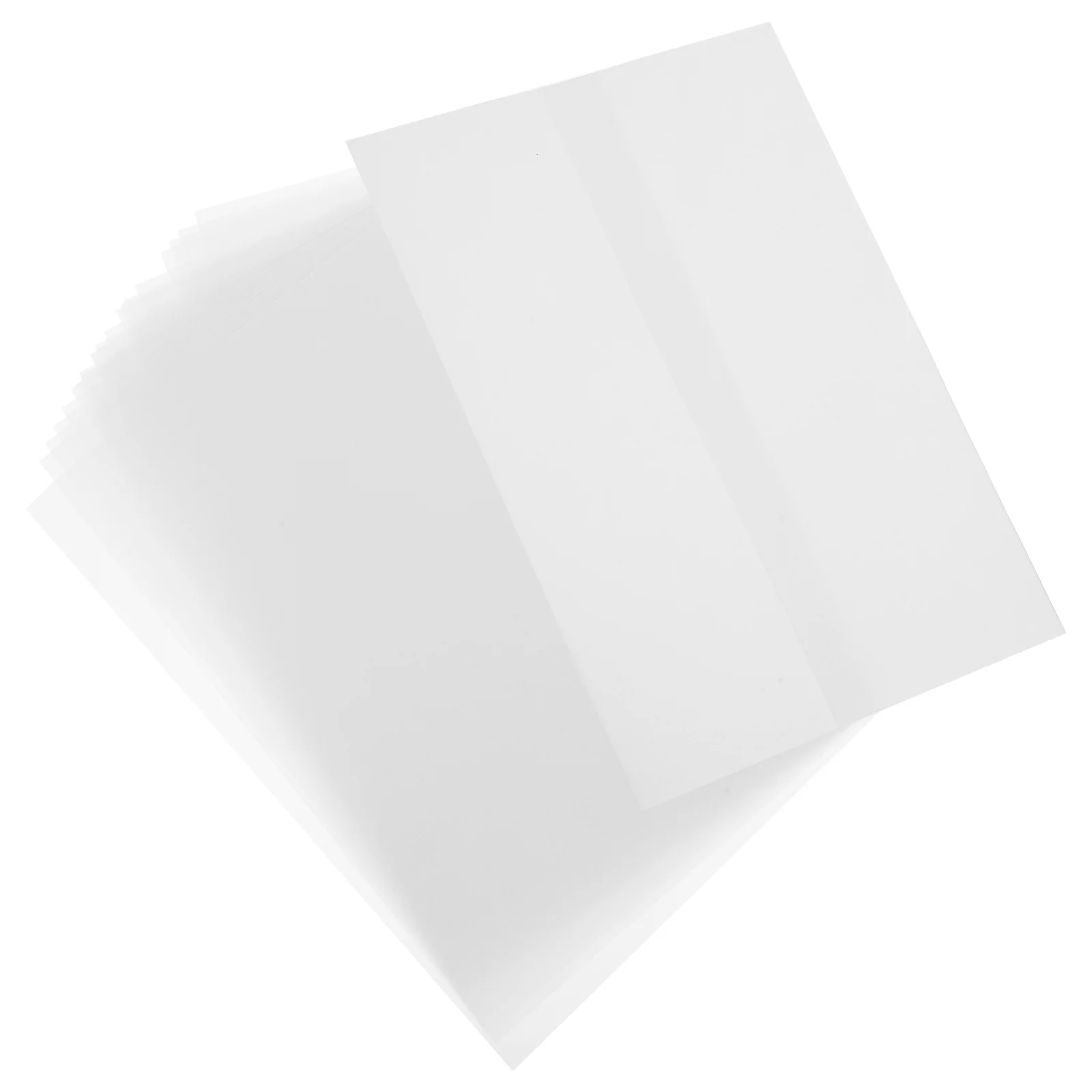 

20pcs Translucent Envelopes Letter Clear Mini Blank Litmus Paper Elegant Invitations Greeting Cards Practical Design Festival