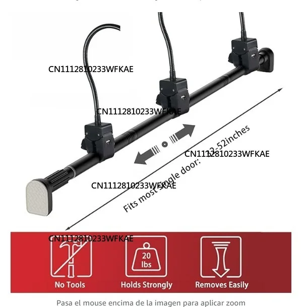 Colgador de guirnalda ajusta Christmas plant telescopic hanger