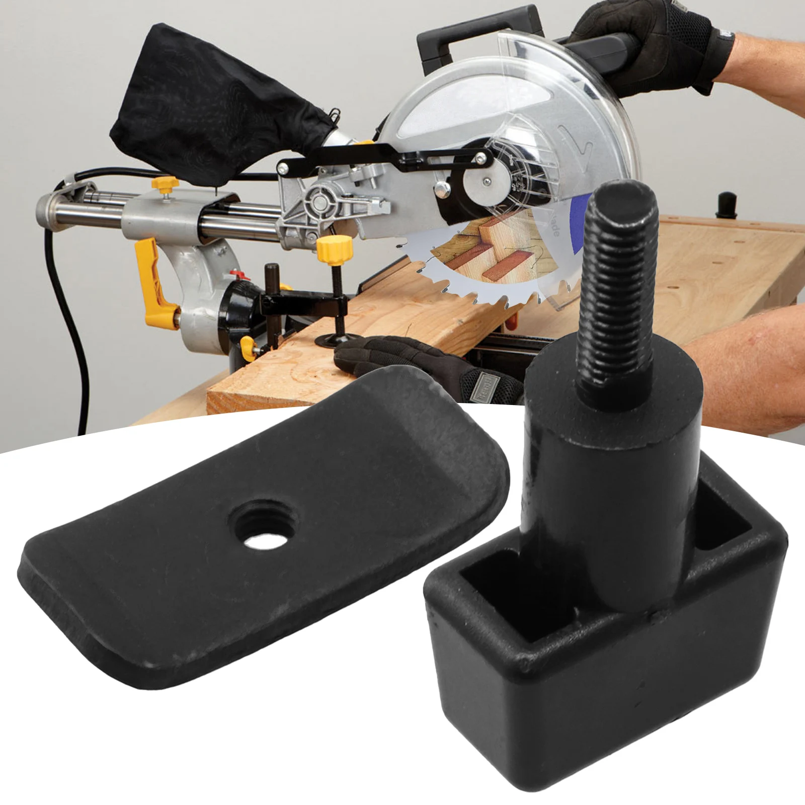 Upgrade Your Miter Saw with Lock Tab N087375 & Lock Screw 5140127 16 – High Grade Accessories for Optimal Performance