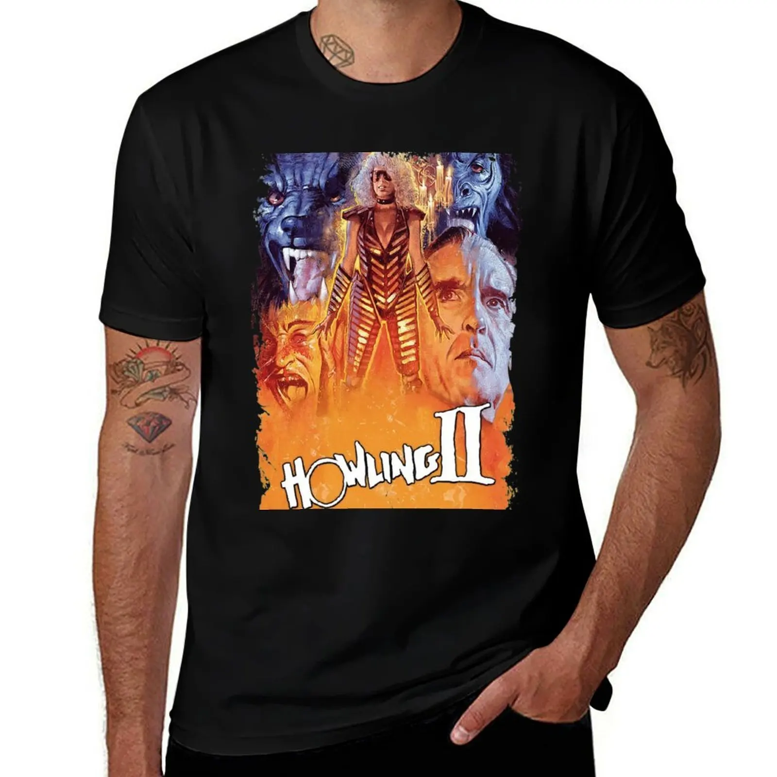

The Howling 2 (Grunge) T-Shirt man t shirts graphic man t shirt summer T-Shirt