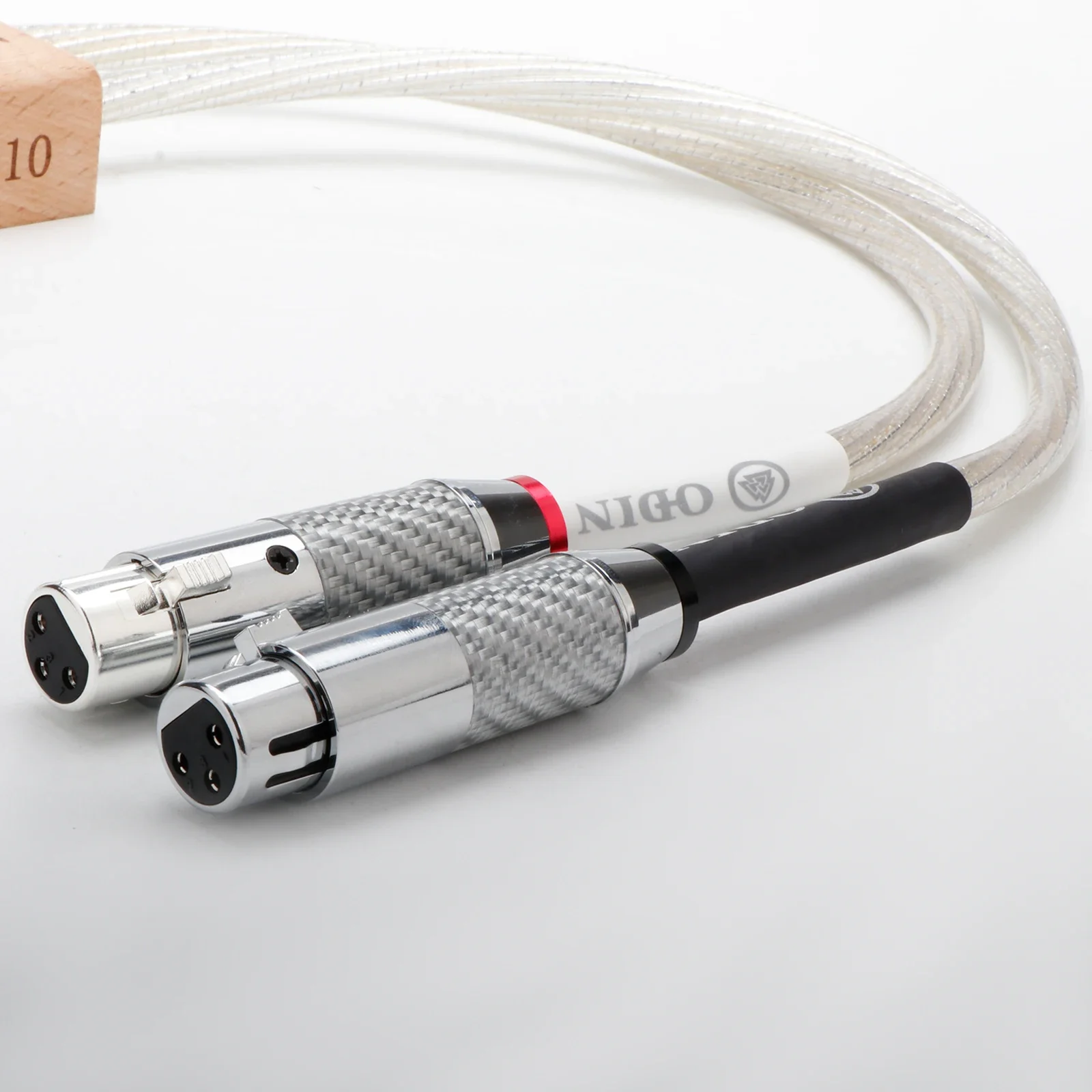 Imagem -06 - Nordost-pair Nordost Audio Connector Cabo Balanceado Trs para Xlr Fêmea Cabo de Pinos 635 mm 635 mm 635 mm 635 mm Cabo para Amplificador de Potência