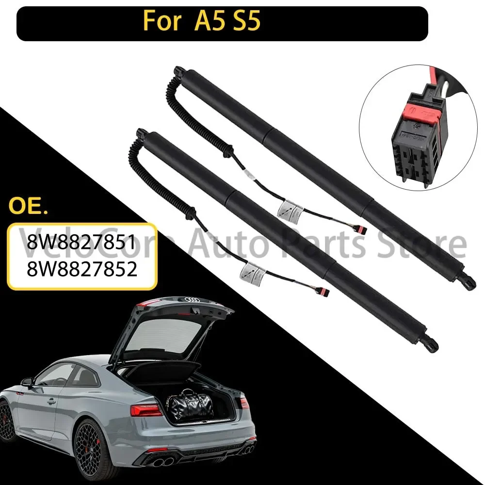 Rear Tailgate Power Struts for Audi A5/S5 Smooth Lift Precision Rust-Proof & Quiet 8W8827851 8W8827852