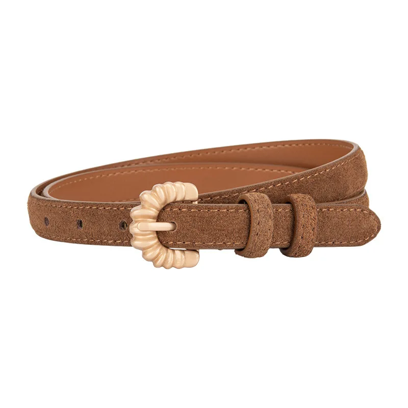 

Women's fashion genuine leather belt decoration matching jeans belt dress belt