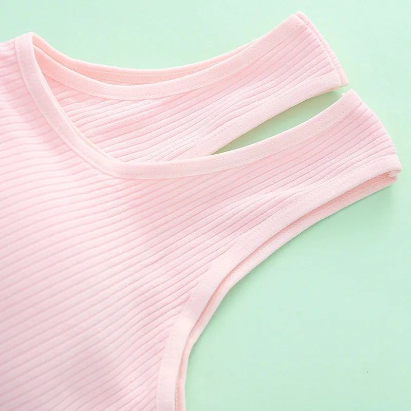 Removable Padding Underwear for Growing Girls—wire-Free, Modest, For Middle and High School Students—tank Top-Style Teen Bra