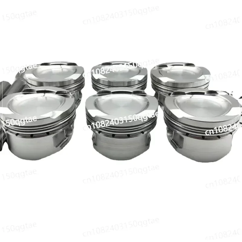 Best Quality Forged Pistons 84mm N54 Forged Pistons with Pins and Rings for BMW N54 N54B30