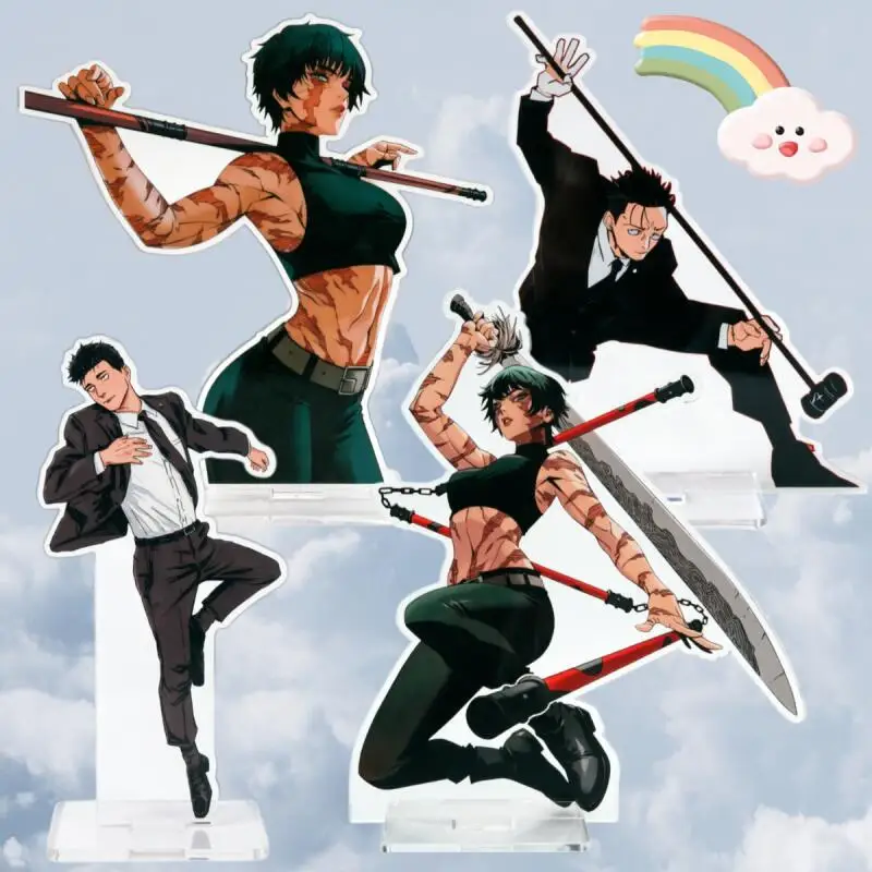 

15Cm Acrylic Standing Sign for Jjk Maki Zenin Atsuya Kusakabe Anime Peripheral Ornaments Humanoid Acrylic Standee Creative Gift