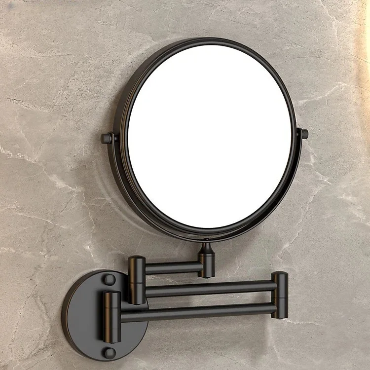 

Bathroom Mirror Rotating Telescopic Mirror, Hotel Beauty Mirror, Bathroom Wall-mounted Mirror, Multi-magnification Makeup Mirror