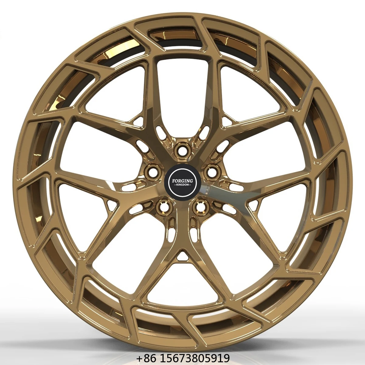 High Quality 6061-T6 Aluminum Alloy Wheels 20-24 Pulgadas 5*112/114.3/120 40mm ET Multi Spoke Design New Forged
