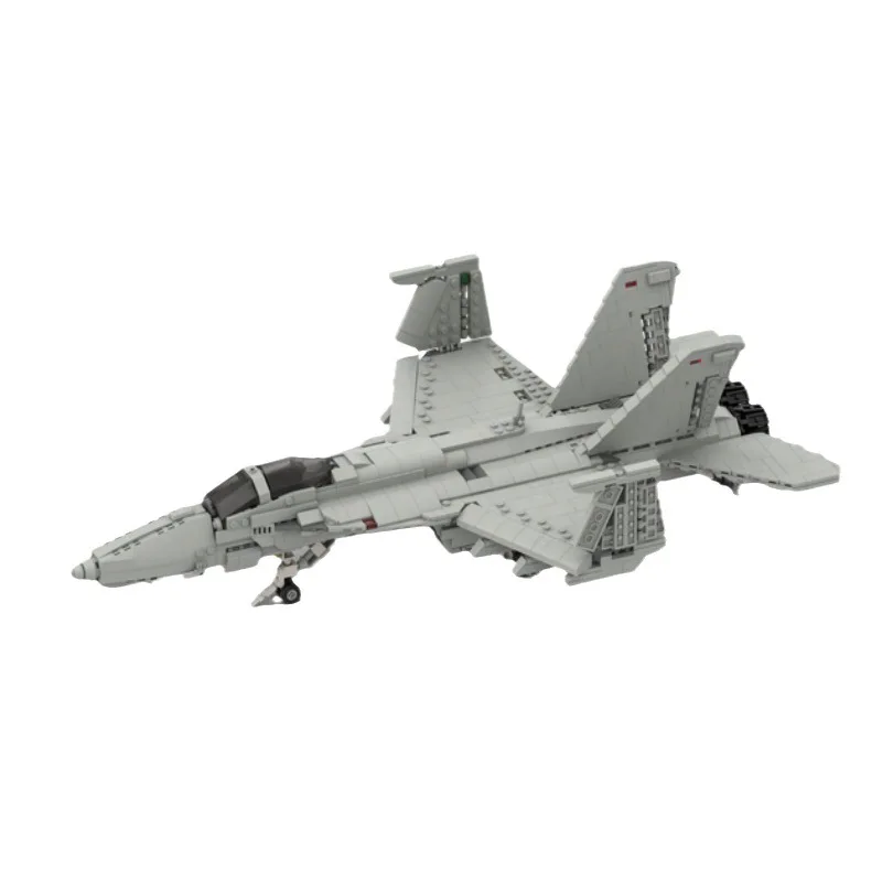 Military F/A-18 Hornet Fighter Jet Toy Building Blocks Kids Educational DIY Bricks Assembly Model Gift