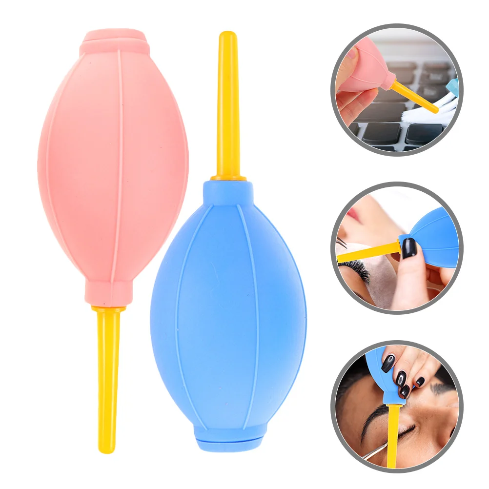 

4Pcs Eyelash Drying Air Blower Rubber Pump Lash Extensions Tool Lightweight for Professional Personal Use Lash Glue Eyelash