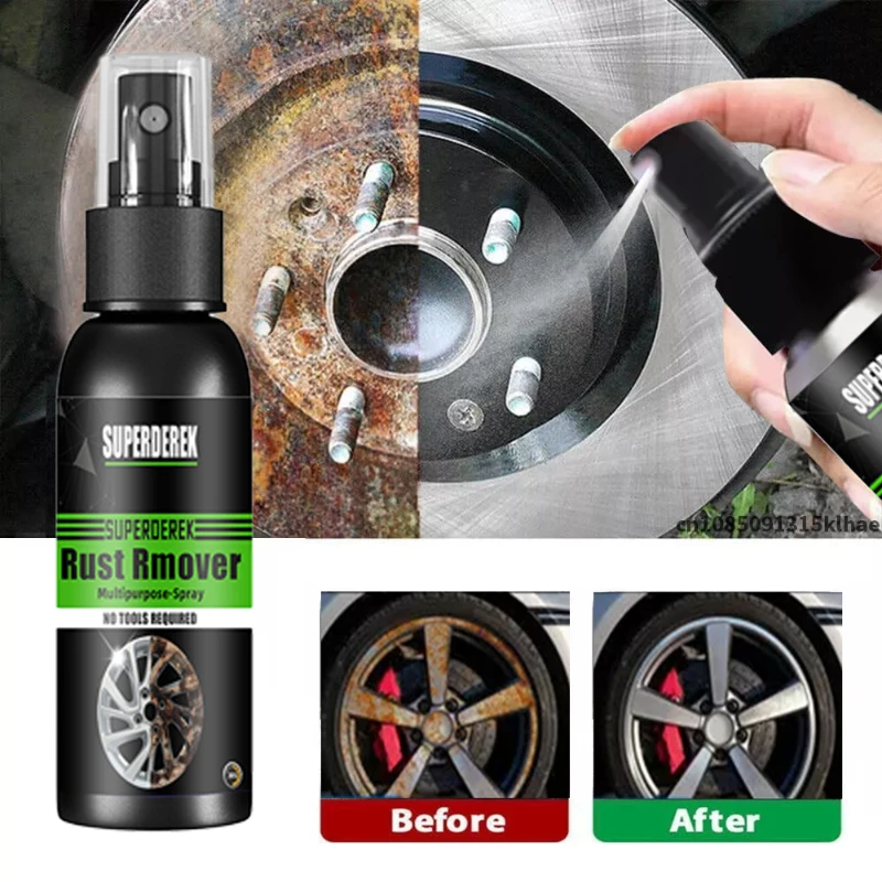 30ML Car Rust Preventer Multi-Purpose Universal Parts Maintainer Metal Rust Remover Cleaner Spray for Auto Detailing Tools