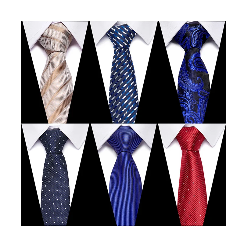 

Fashion Brand Factory Sale Silk 7.5 cm Tie Men Necktie Gravatas Sliver Man's Shirt Accessories Fit Office Holiday