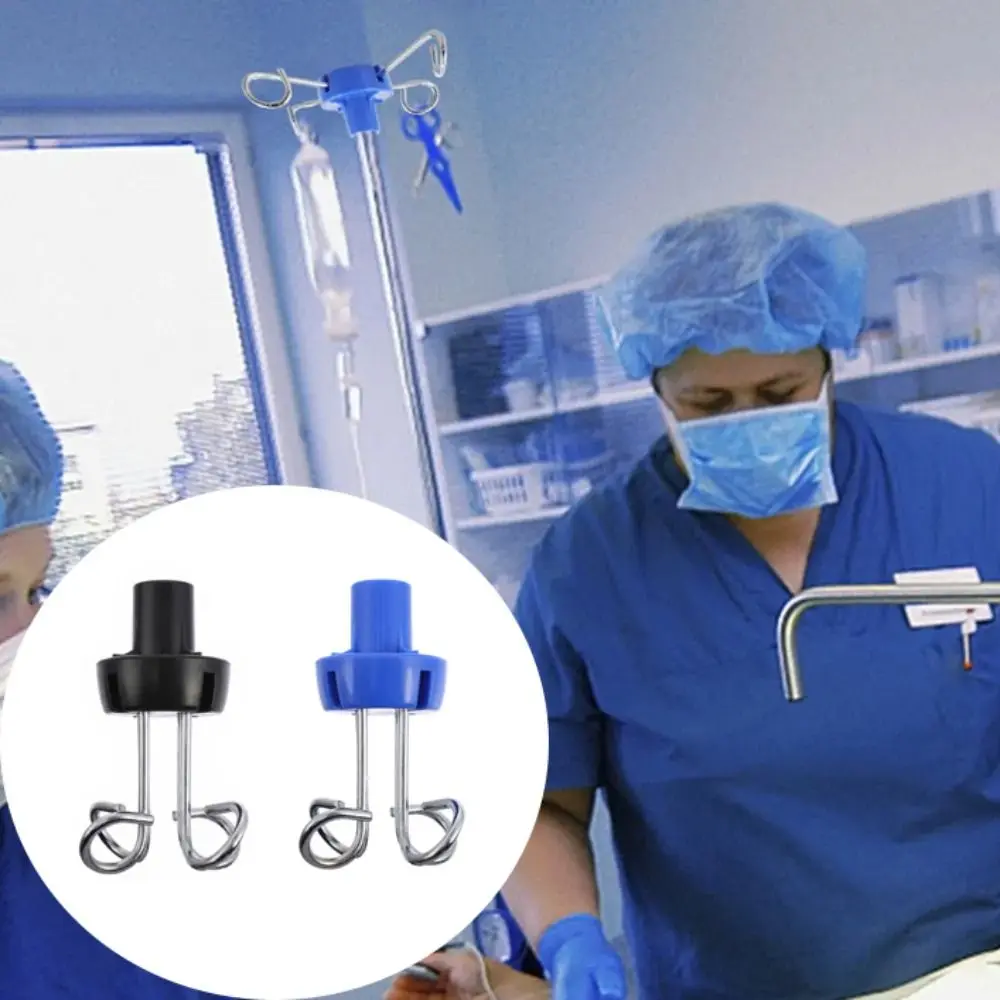 Stainless Steel Vertical Infusion Stand Four Hooks Professional Grade Infusion Hook Inverted Hook Easy Installation