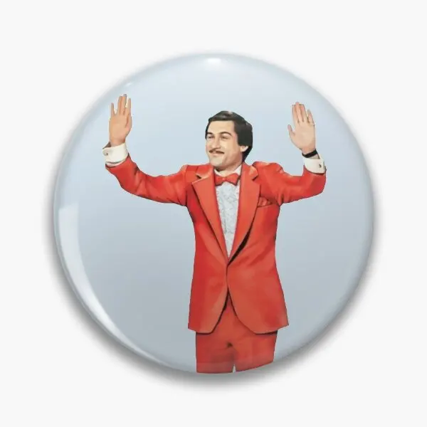 The King Of Comedy Robert De Niro  Soft Button Pin Creative Jewelry Badge Collar Cartoon Funny Lapel Pin Cute Fashion Lover