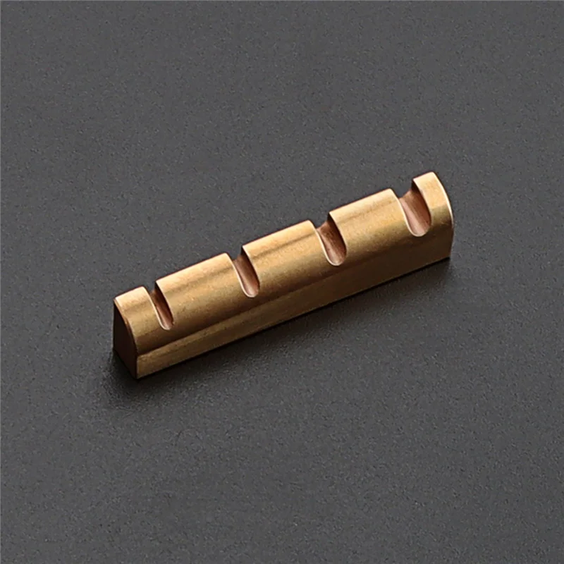 Pre-Slotted 4 String Brass Guitar Nut for PB Bass Guitar Part Accessories