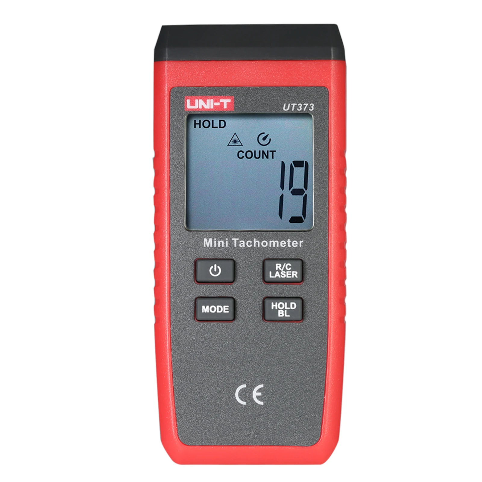 

UNI-T UT373 Handheld LCD Digital Tachometer Speedometer Tach Meter Measuring Rang 0 ~ 99999 COUNT LCD Backlight Data