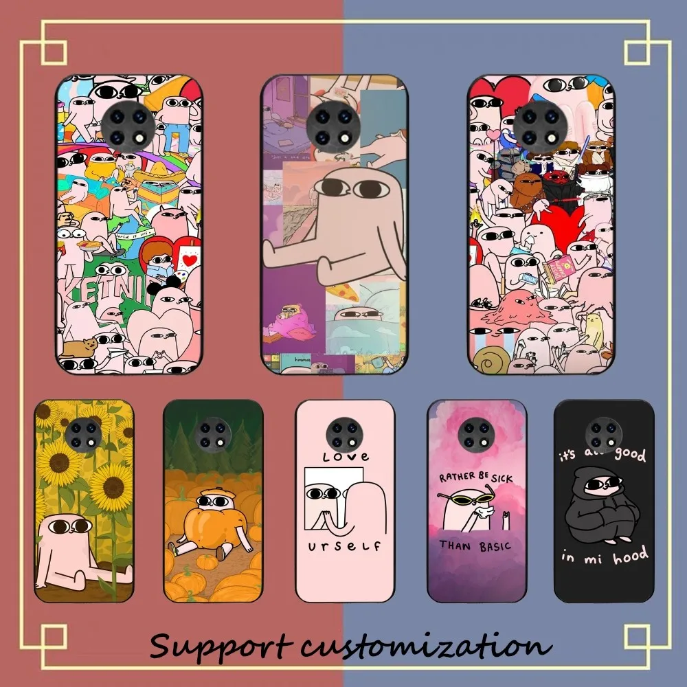 Cute Funny Cartoon ketnipz Phone Case For Redmi Note 4 X 5 A 6 7 8 T 9 9S 10 11 11S 11Epro Poco M3 pro