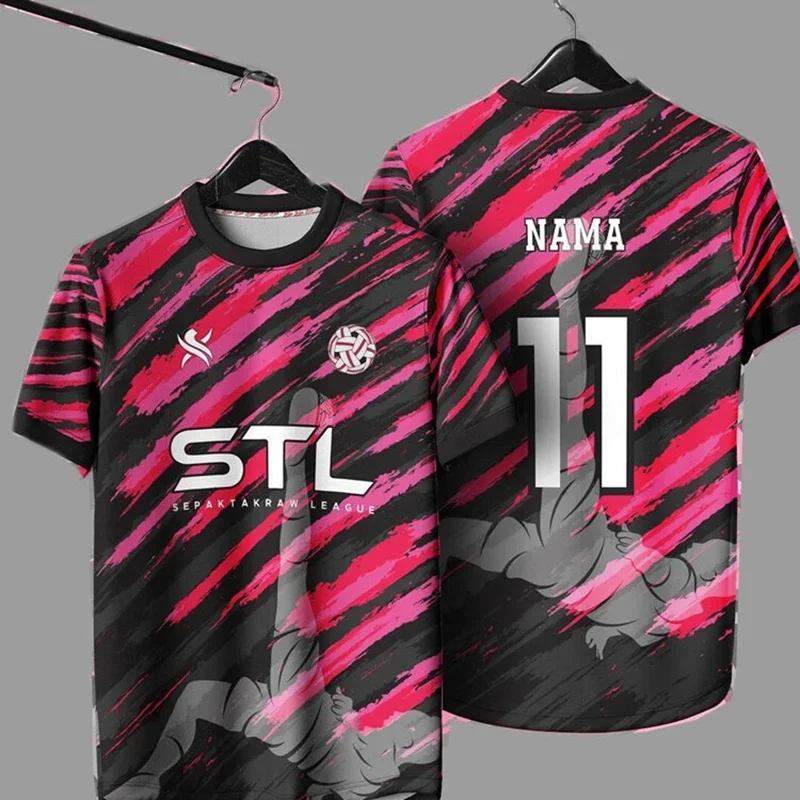 2026 تصميم جديد جيرسي، أزياء رياضية سريعة الجفاف جيرسي، ريترو ثلاثية الأبعاد قصيرة الأكمام الفيروسات التايلاندية جيرسي، تي شيرت قصير