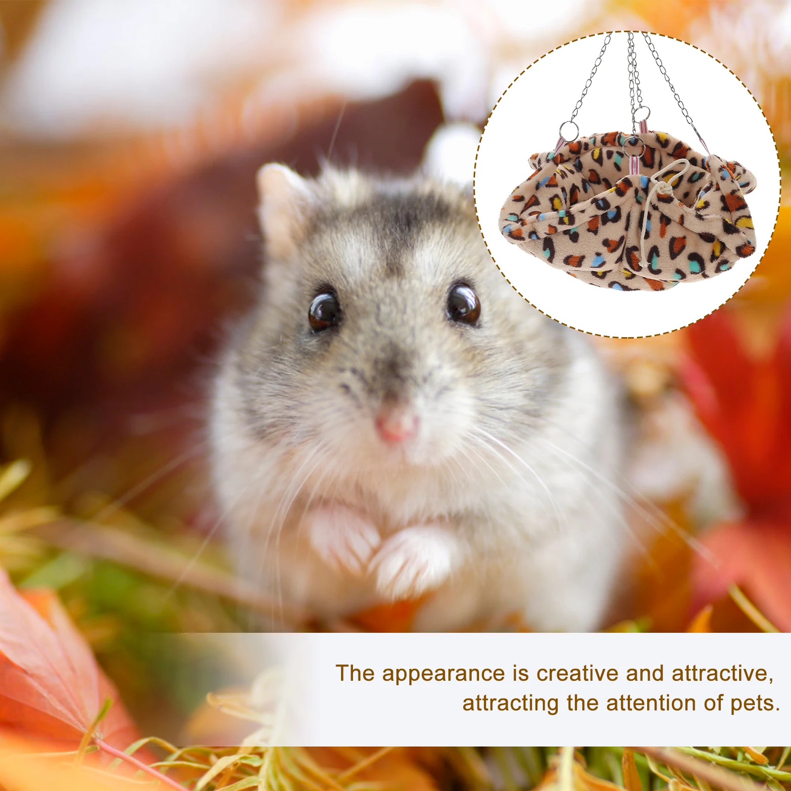 

Warm Pet Sleeping Nest Hamster Bed Squirrel Resting Place For Small Pets Cozy Winter Nest With Comfortable Design For Rabbits