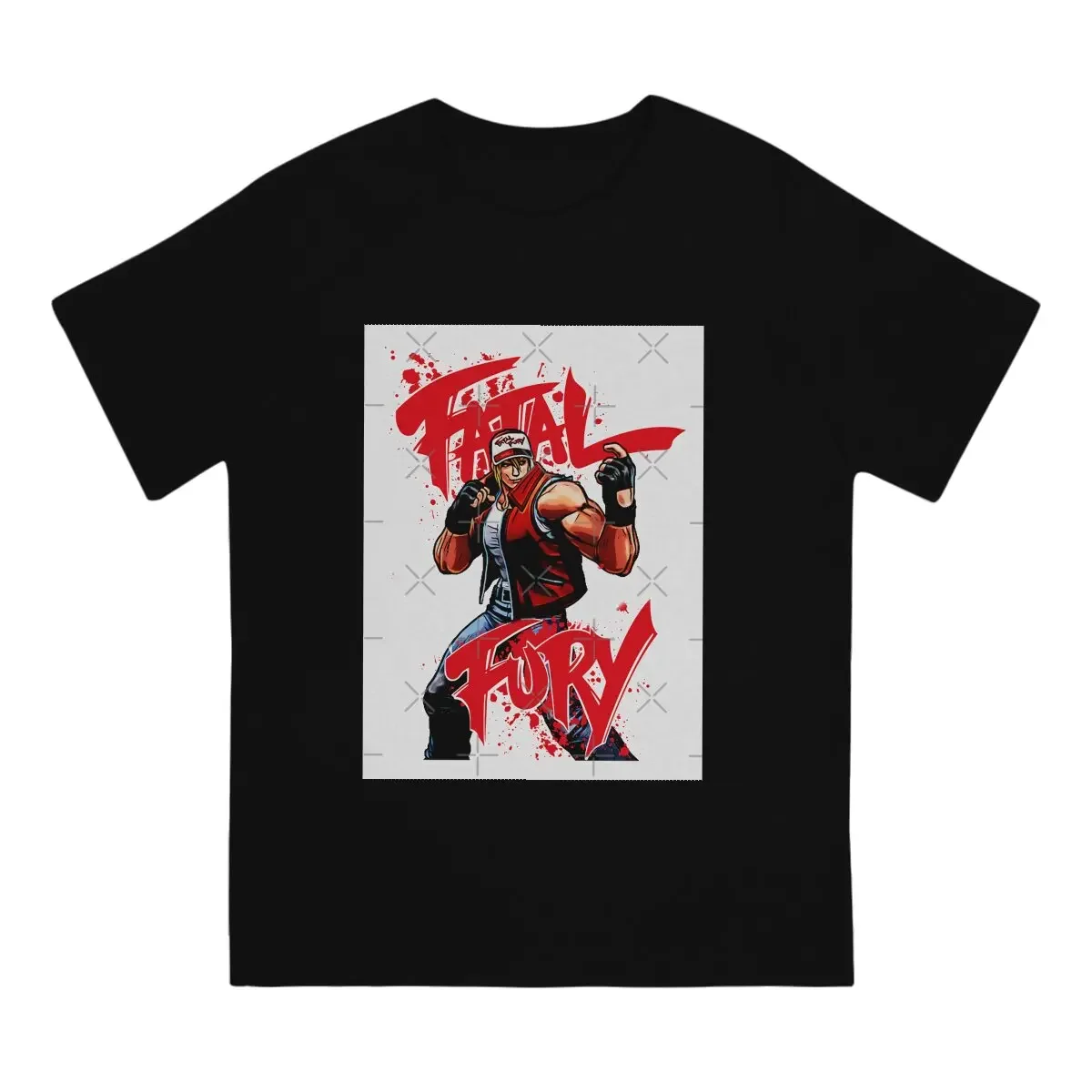 Fatal Fury T-Shirts The King of Fighters Game Casual Oversized Graphic T Shirt Short Sleeve Tops for Men Women Tee