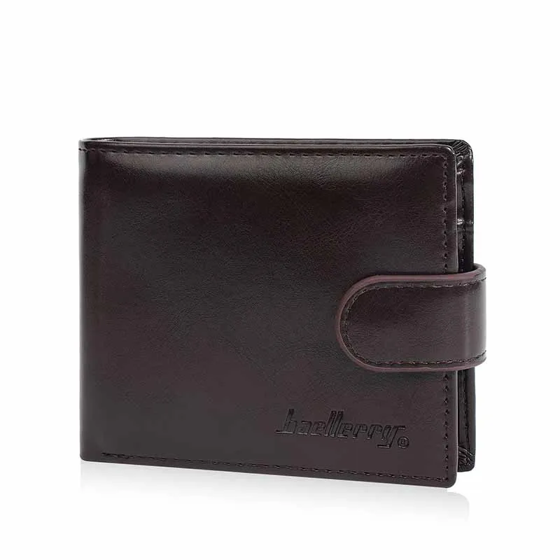 

Men Hasp Wallet Stylish Travel Multi-Card Card Holder Luxury Leather Classic Business Wallet Short Purse High Quality Money Bag