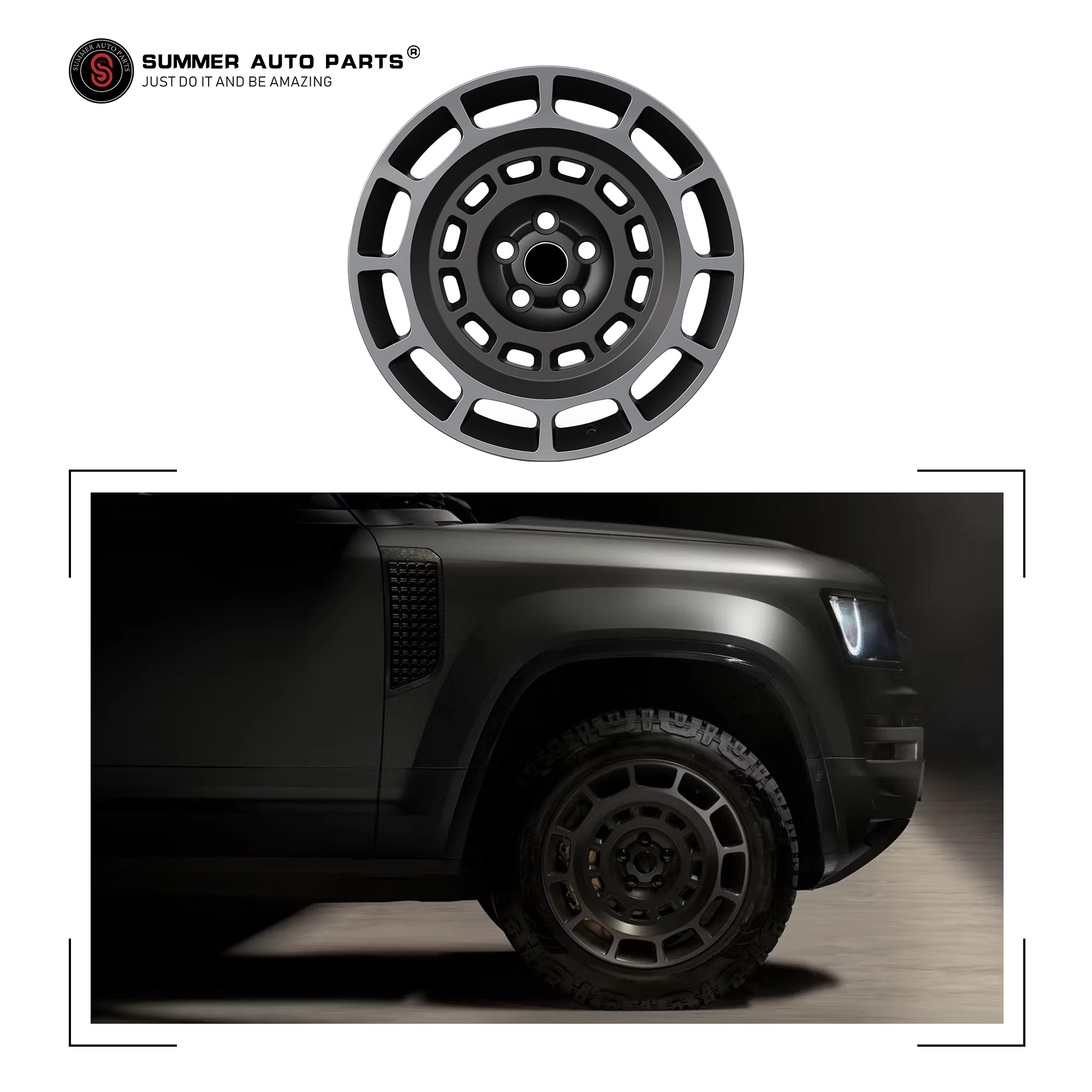 

Летние автозапчасти 20 22-дюймовых дисков Автомобильные кованые колеса Диски из алюминиевого сплава для 2025 L663 Octa New Land Rover Defender