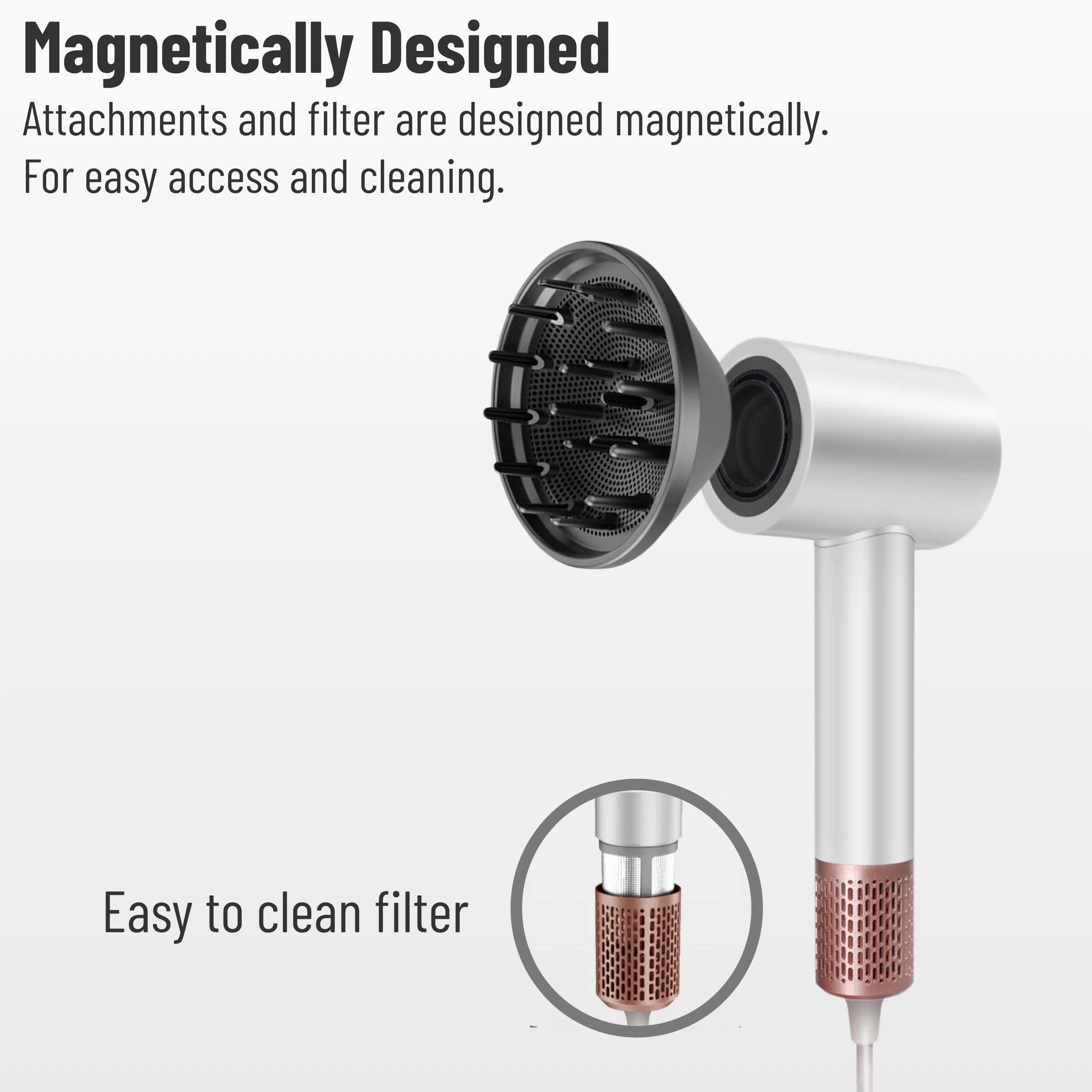 Neuer Super-Haartrockner für Haare, BLDC-Motor, 220 V, 1500 W, Hochleistungs-Föhn, Styling-Werkzeug, professioneller Haartrockner, ionische Haartrockner