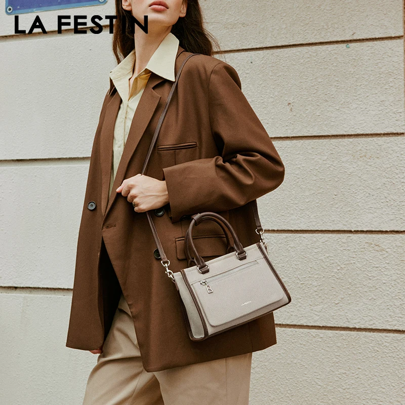 

LA FESTIN Original Handbag Women Shoulder Crossbody Bag New Trend Bag Designer Luxury Bag Office Package