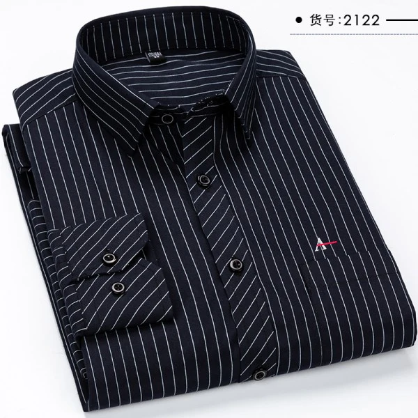 Além de tamanho grande 2023 m-5xl ajustável fino dos homens negócios casual camisa de mangas compiladas clássico vestido masculino