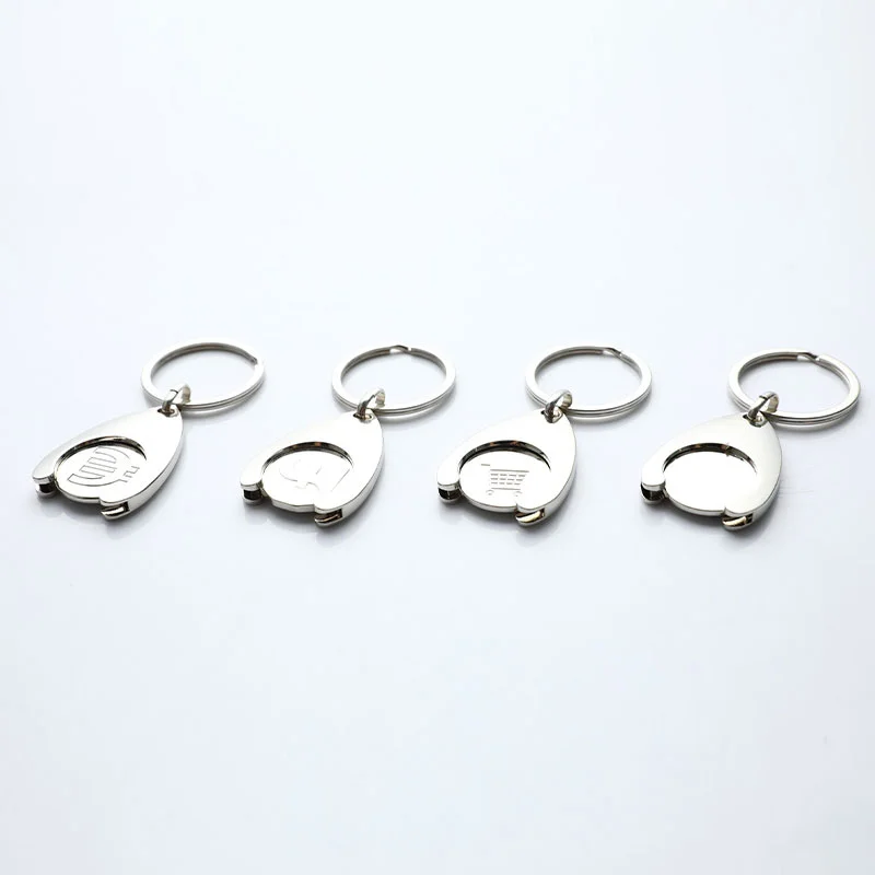 Hot Sale Keychain Shopping Cart Pluggable Design Key Chain for Car Key Ring Holders