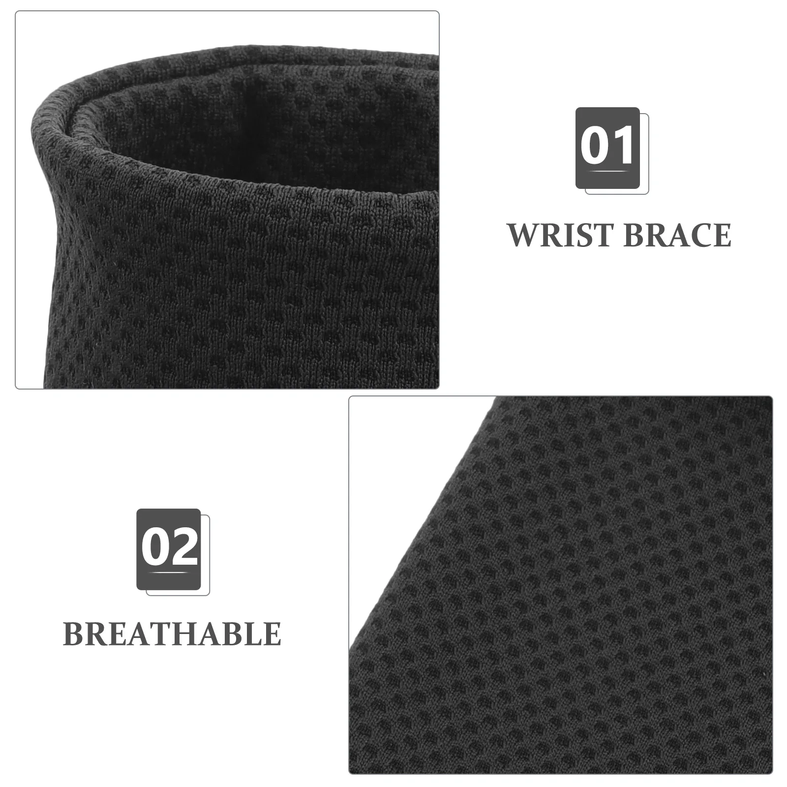 

6Pcs Cooling Wrist Bands for Summer Outdoor Sports Breathable Sweatproof Wrist Sleeves Lightweight Protective Covers for Running